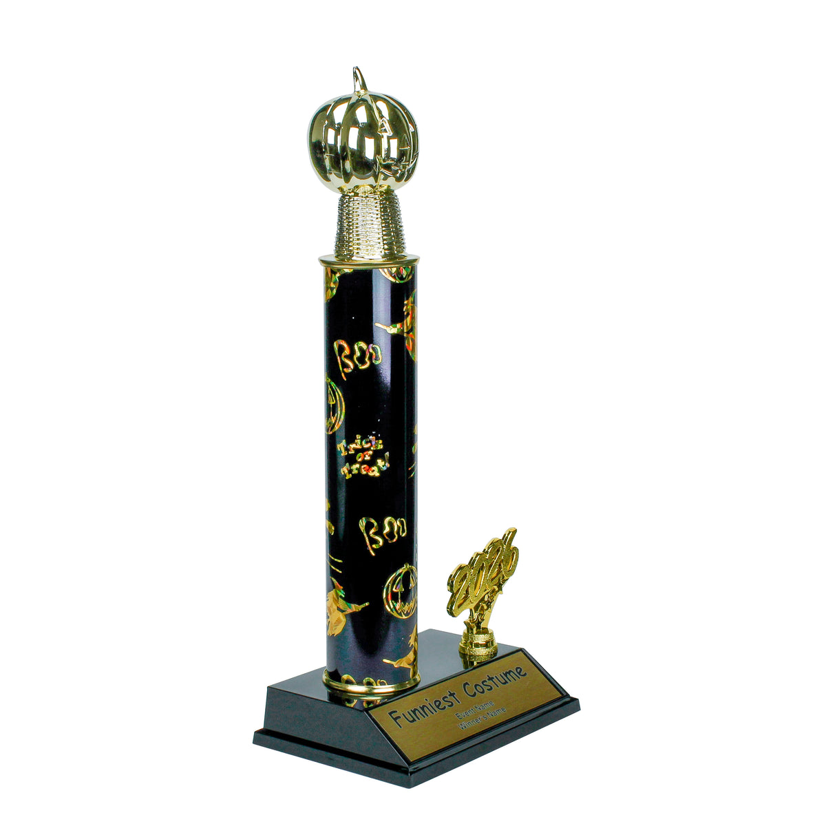 Halloween Trophy | Personalized 2026 Pumpkinhead Halloween Award | 12 Inches Tall