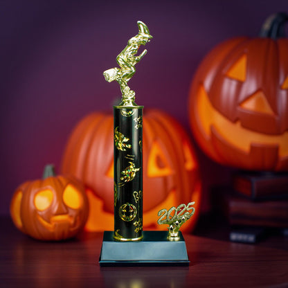 2025 Pumpkin King Halloween Trophy | Jack O Lantern  Award with Free Custom Engraving - Decade Awards