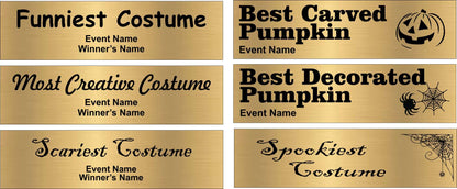 Halloween LARGE Monster Trophy | Engraved Pumpkin HUGE Beast Award - 9.5 Inch Tall Decade Awards