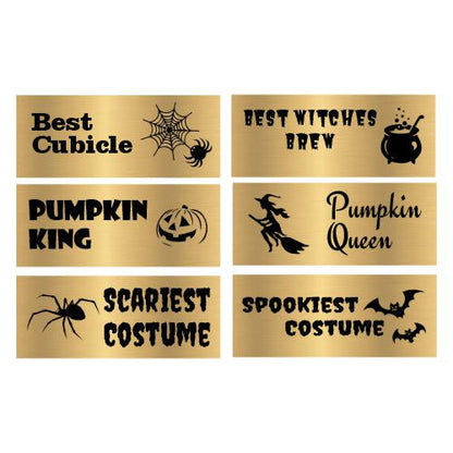 Gold Zombie Halloween Trophy with free engraving by Decade Awards