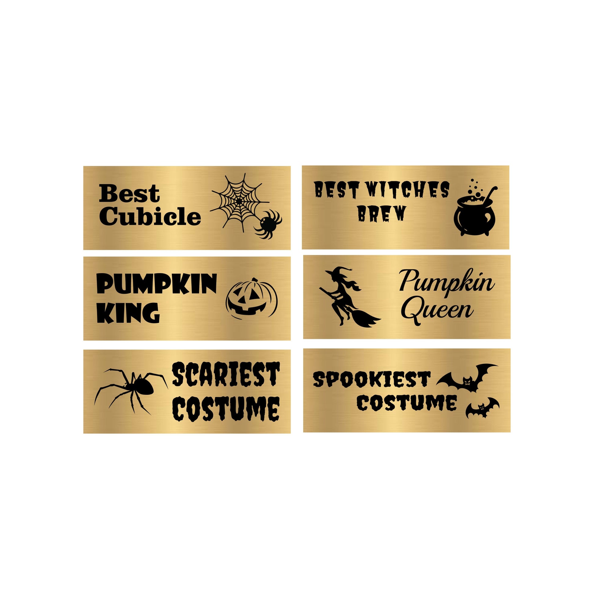 Halloween Trophy, Scarecrow | Engraved Pumpkin King Award - 6.5 Inch Tall