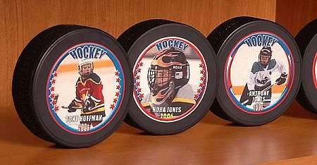 Hockey Puck | Personalized Photo Puck - 3" Diameter Decade Awards
