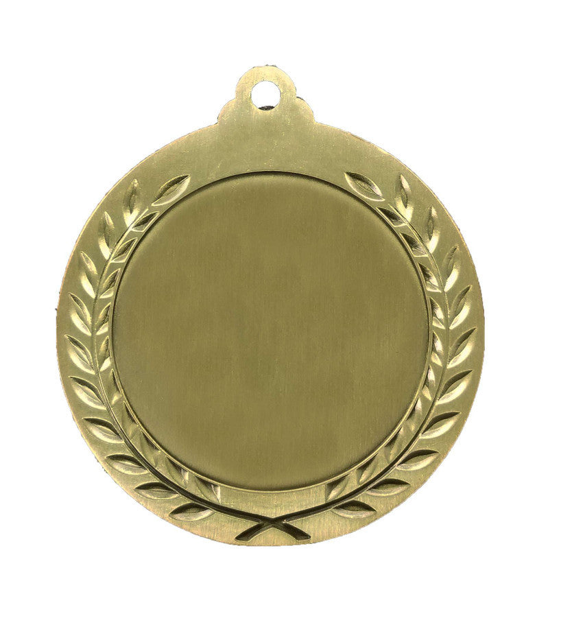 Cross Country Medal- Gold, Silver or Bronze | Wreath Medal - 2.75 Inch Wide Decade Awards