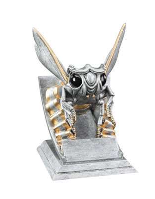 Hornet / Wasp Spirit Mascot Trophy | Engraved Hornet Award - 5 Inch Tall Decade Awards