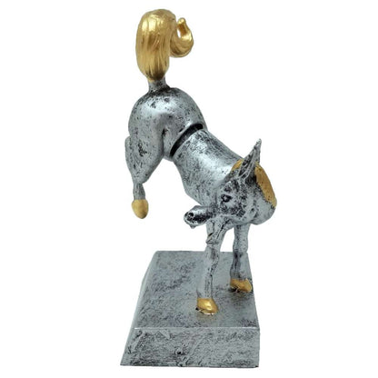 Horse's Rear Bobblehead Trophy | Engraved Last Place Loser Award | Kick Butt Prize - 5.5 Inch Tall Decade Awards