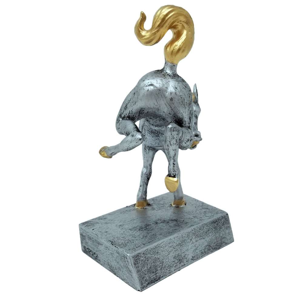 Horse's Rear Bobblehead Trophy | Engraved Last Place Loser Award | Kick Butt Prize - 5.5 Inch Tall Decade Awards