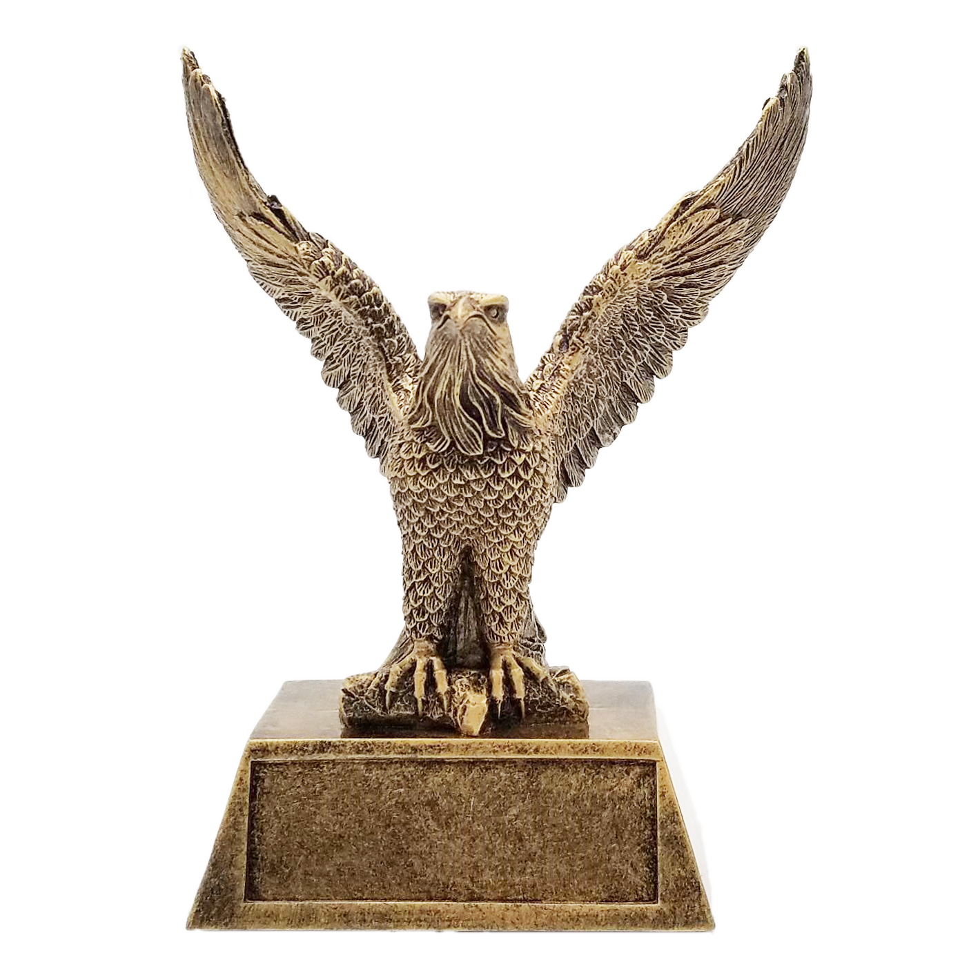 Gold Eagle Trophy | Personalized Corporate Eagle Award | 6.5 Inches Tall