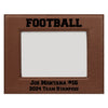 Picture Frame, Personalized Football Texture - 4x6 and 5x7
- Horizontal