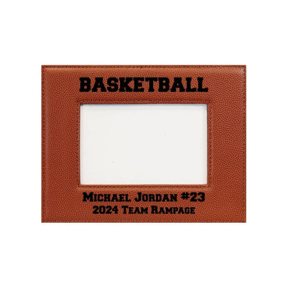 Picture Frame, Personalized Basketball Texture - 4x6
- Horizontal
