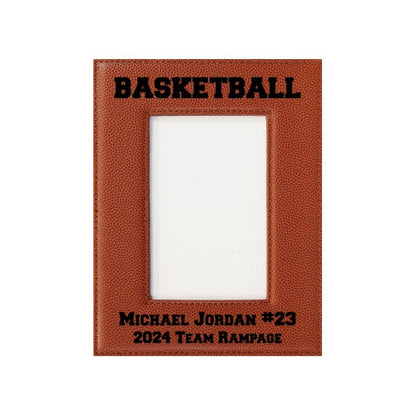 Picture Frame, Personalized Basketball Texture - 4x6
- Vertical