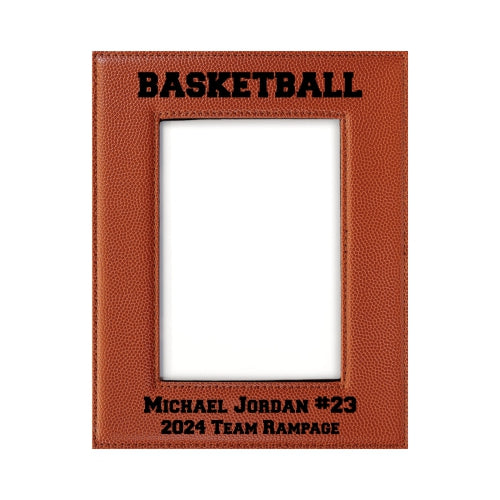 Picture Frame, Personalized Basketball Texture - 5x7
- Vertical