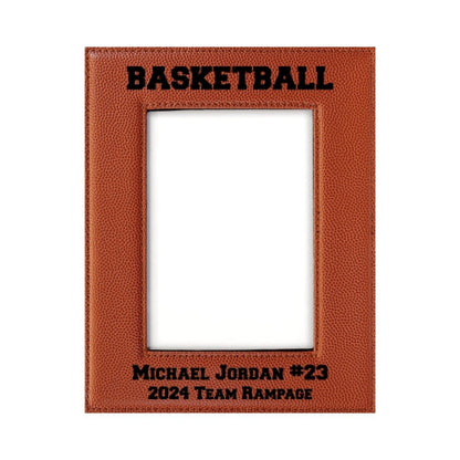 Picture Frame, Personalized Basketball Texture - 5x7
- Vertical