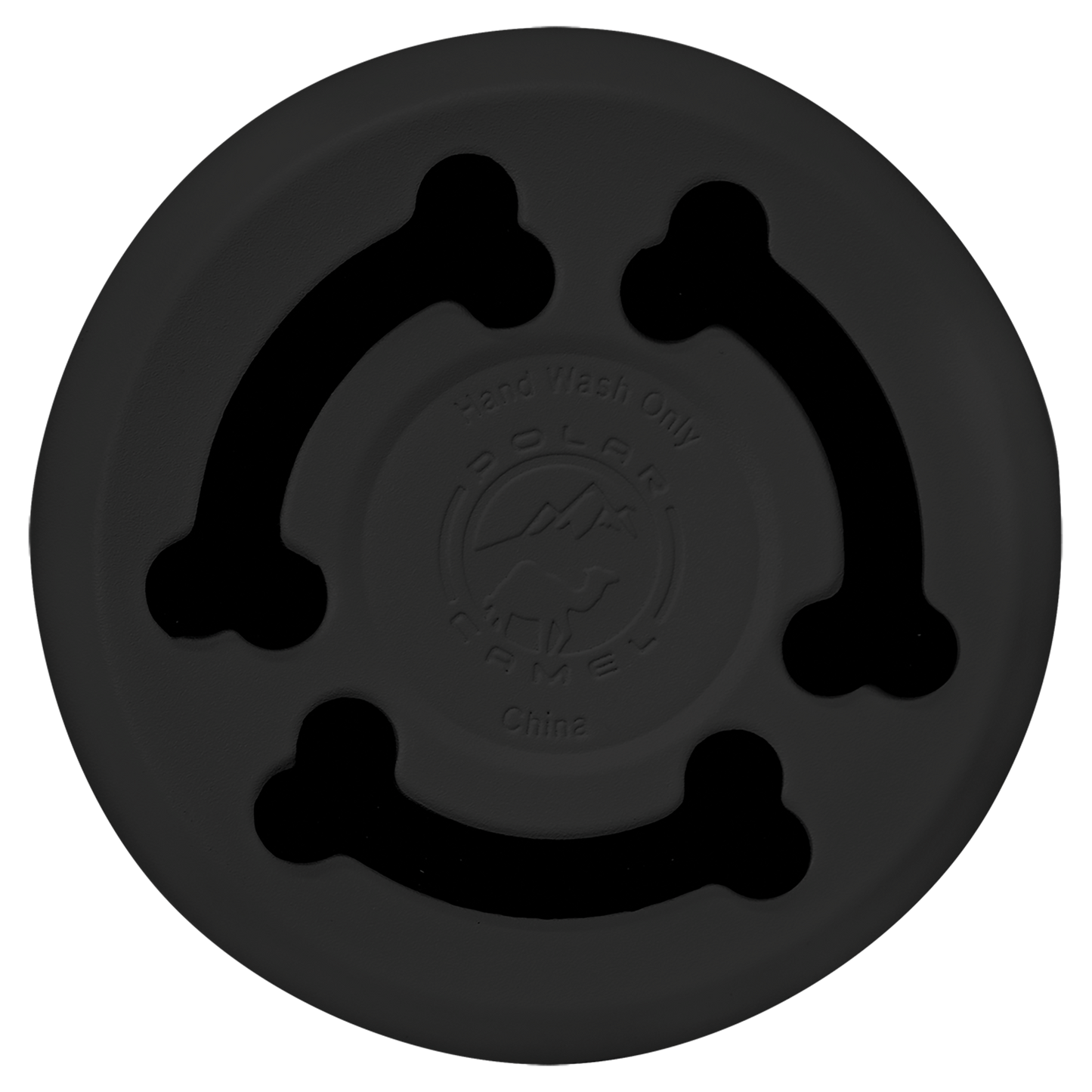 Black 18 oz Small Pet Bowl - Bottom