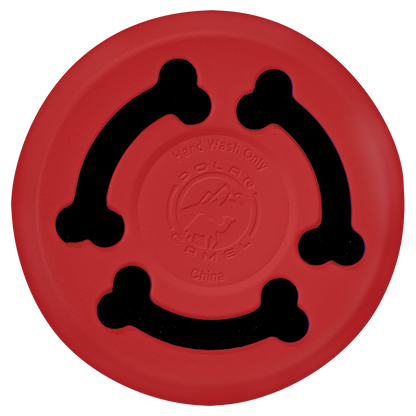 Red 18 oz Small Pet Bowl - Bottom