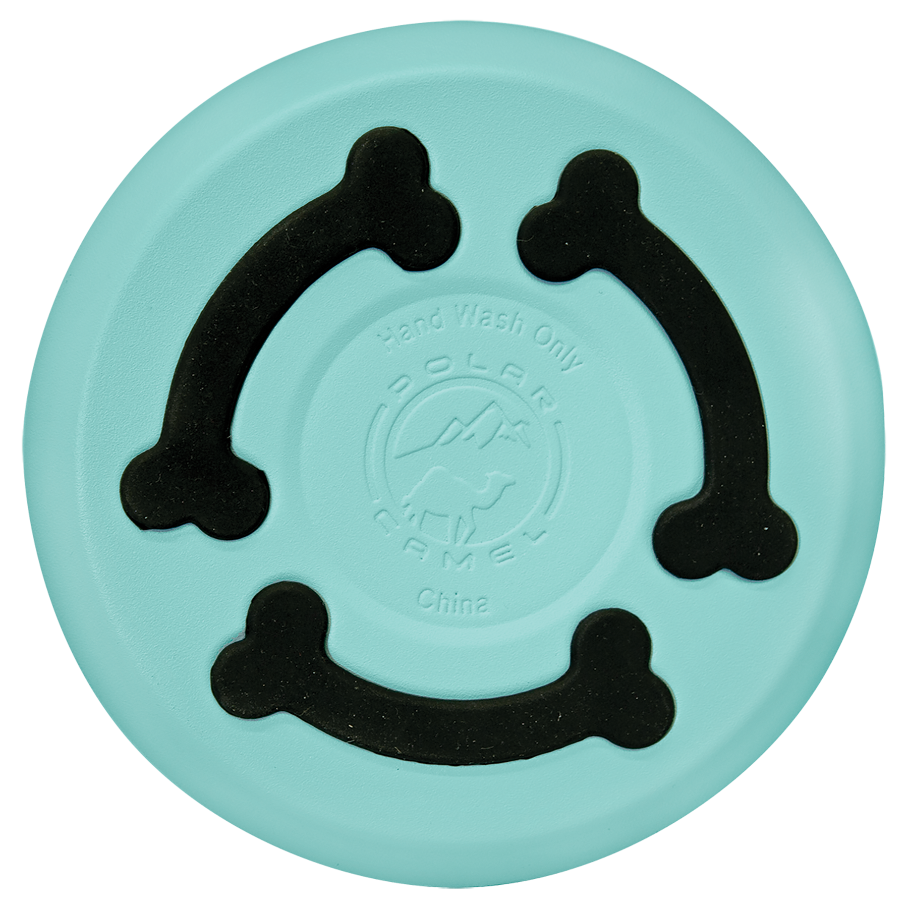 Teal 18 oz Small Pet Bowl - Bottom