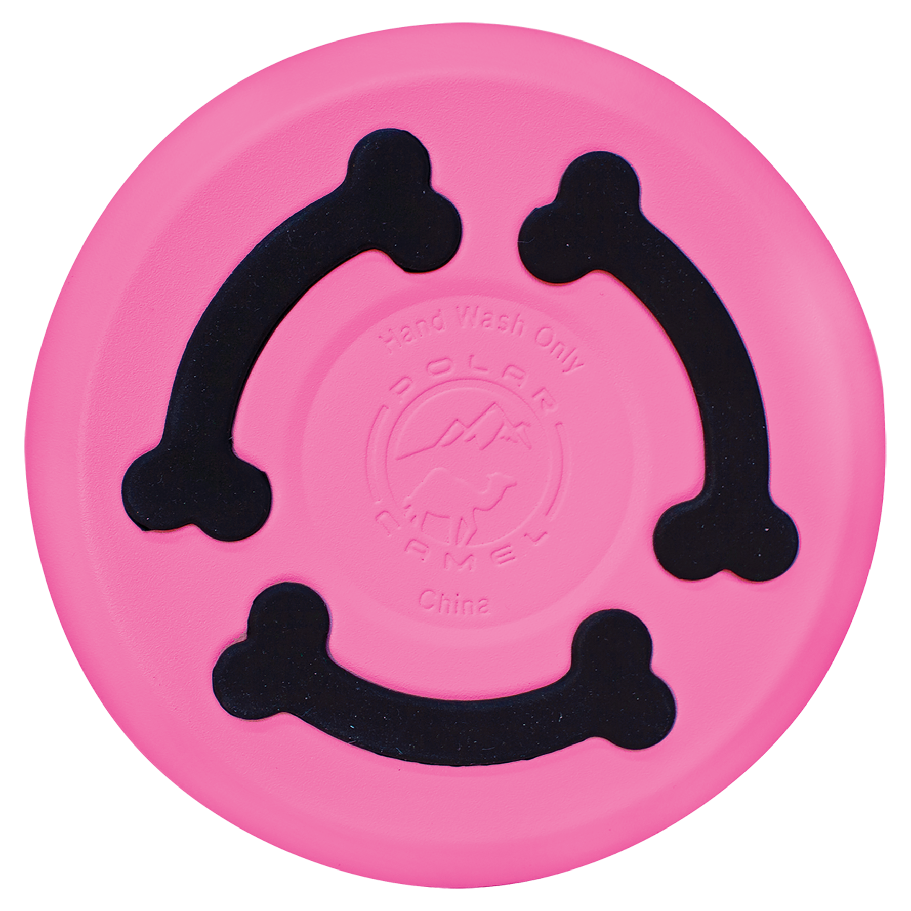 Pink 18 oz Small Pet Bowl - Bottom