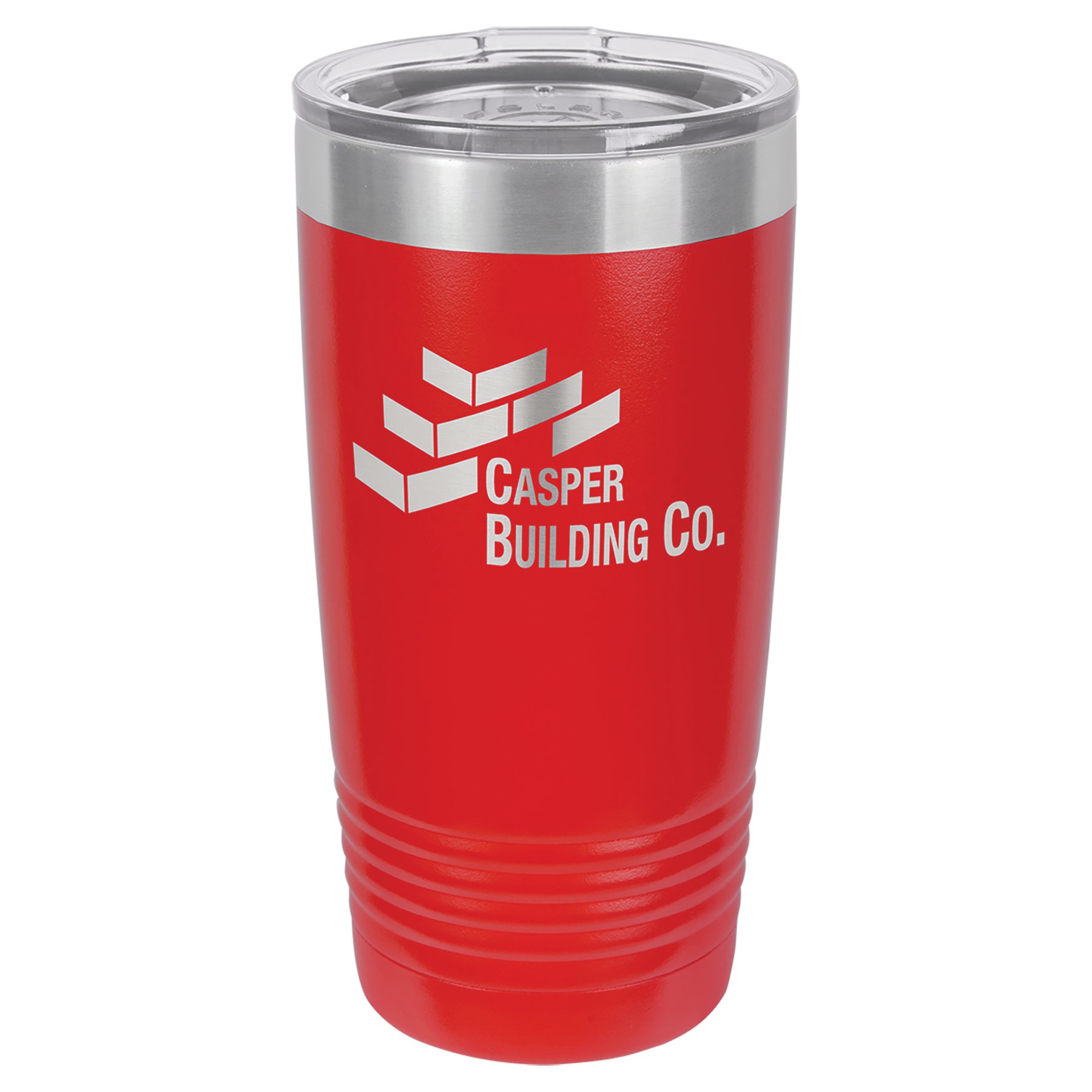 Red 20 oz. Ringneck Vacuum Insulated Tumbler w/Lid - Personalized