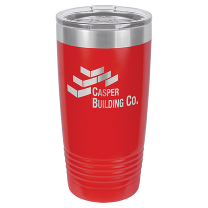 Red 20 oz. Ringneck Vacuum Insulated Tumbler w/Lid - Personalized