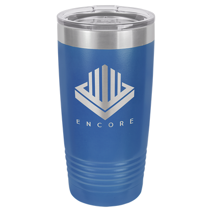 Royal Blue 20 oz. Ringneck Vacuum Insulated Tumbler w/Lid - Personalized