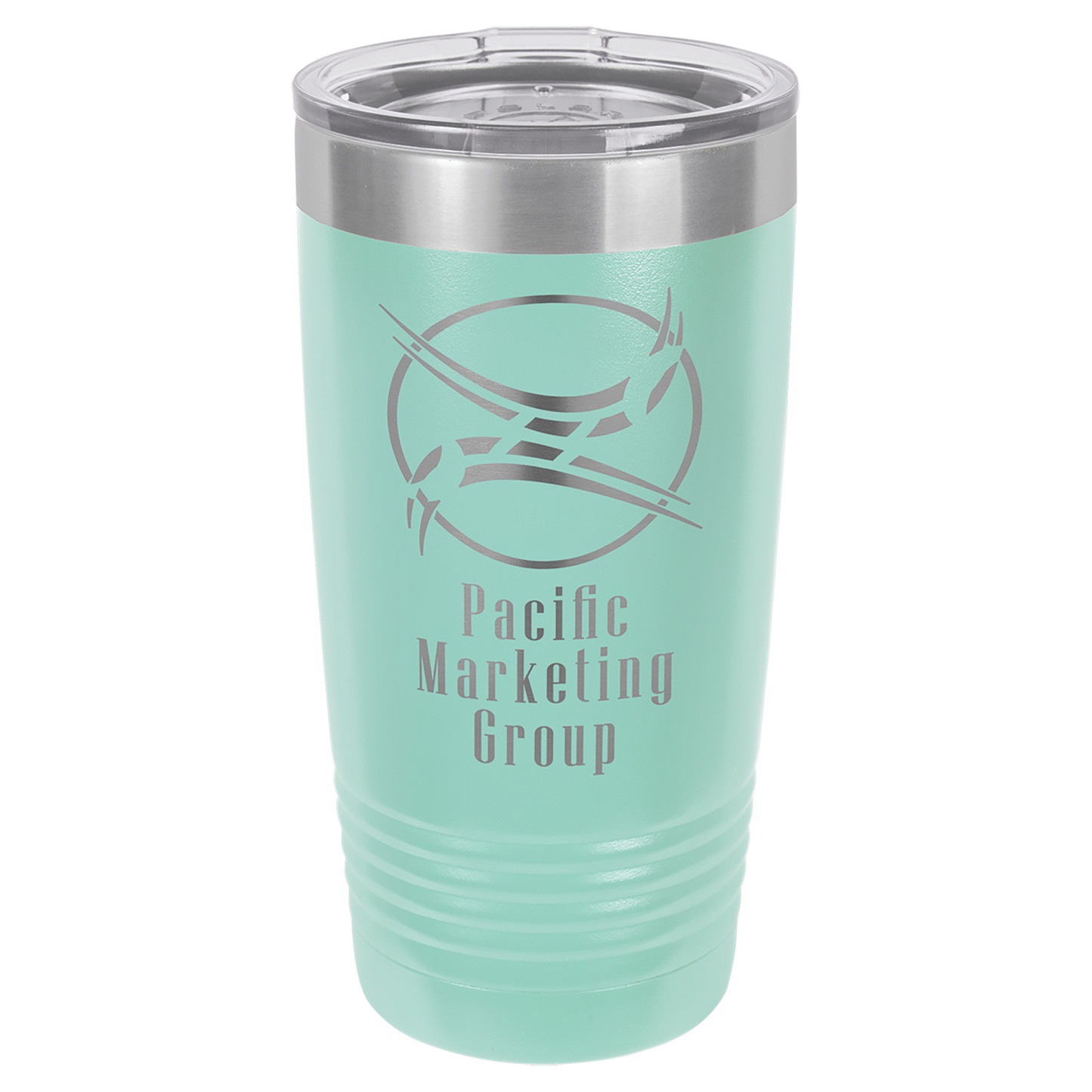 Teal Blue 20 oz. Ringneck Vacuum Insulated Tumbler w/Lid - Personalized