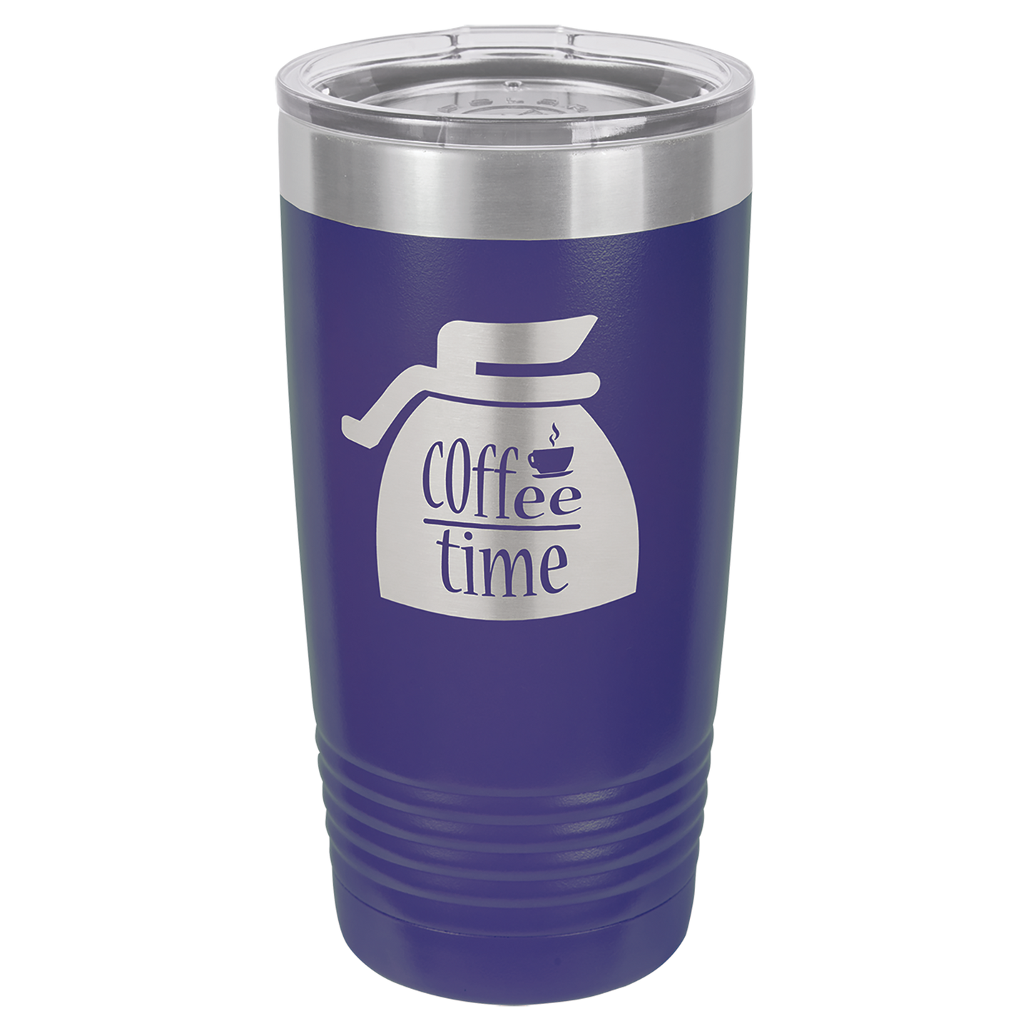 Purple 20 oz. Ringneck Vacuum Insulated Tumbler w/Lid - Personalized