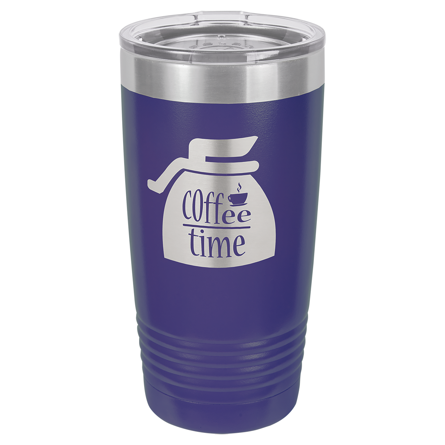Purple 20 oz. Ringneck Vacuum Insulated Tumbler w/Lid - Personalized