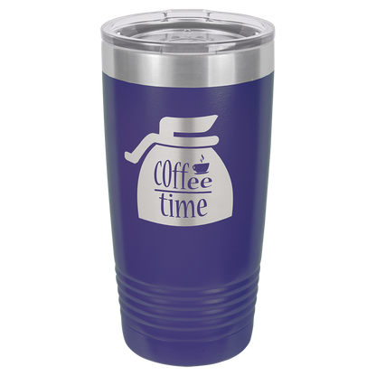 Purple 20 oz. Ringneck Vacuum Insulated Tumbler w/Lid - Personalized