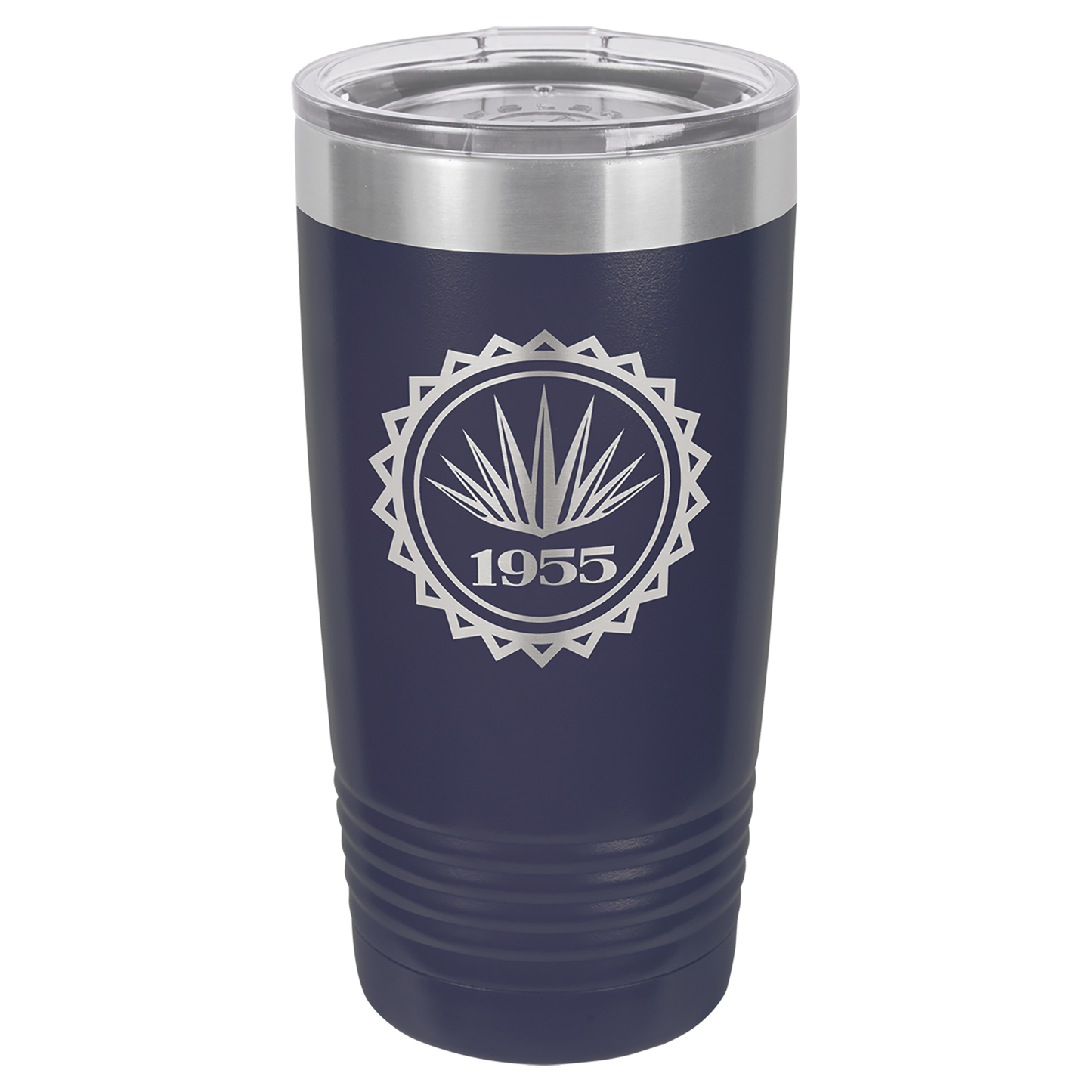 Navy Blue 20 oz. Ringneck Vacuum Insulated Tumbler w/Lid - Personalized