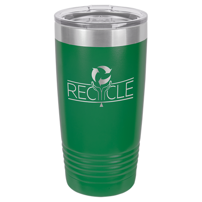 Green 20 oz. Ringneck Vacuum Insulated Tumbler w/Lid - Personalized