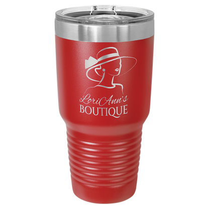Red 30 oz. Insulated Ringneck Tumbler with Slider Lid 