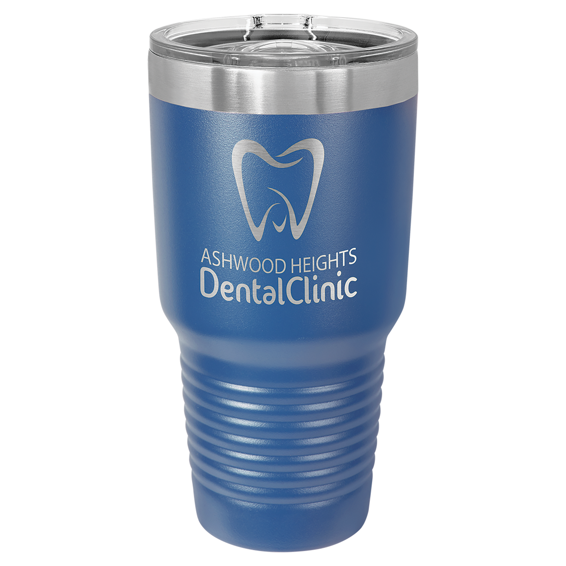 Royal Blue 30 oz Insulated Ringneck Tumbler with Slider Lid 