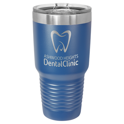 Royal Blue 30 oz Insulated Ringneck Tumbler with Slider Lid 