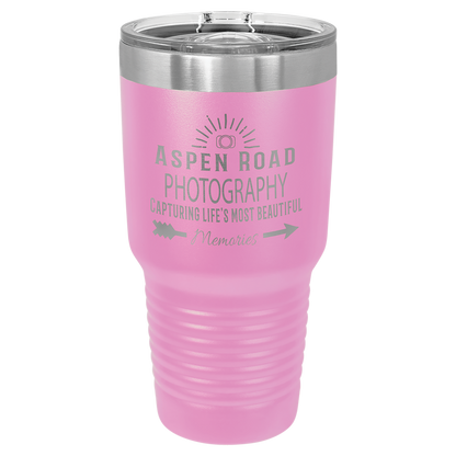 Light Purple 30 oz. Insulated Ringneck Tumbler with Slider Lid 