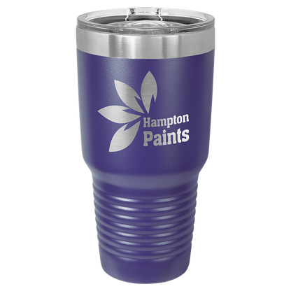 Purple 30 oz Insulated Ringneck Tumbler with Slider Lid 