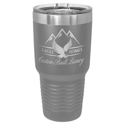 Dark Gray 30 oz. Insulated Ringneck Tumbler with Slider Lid 