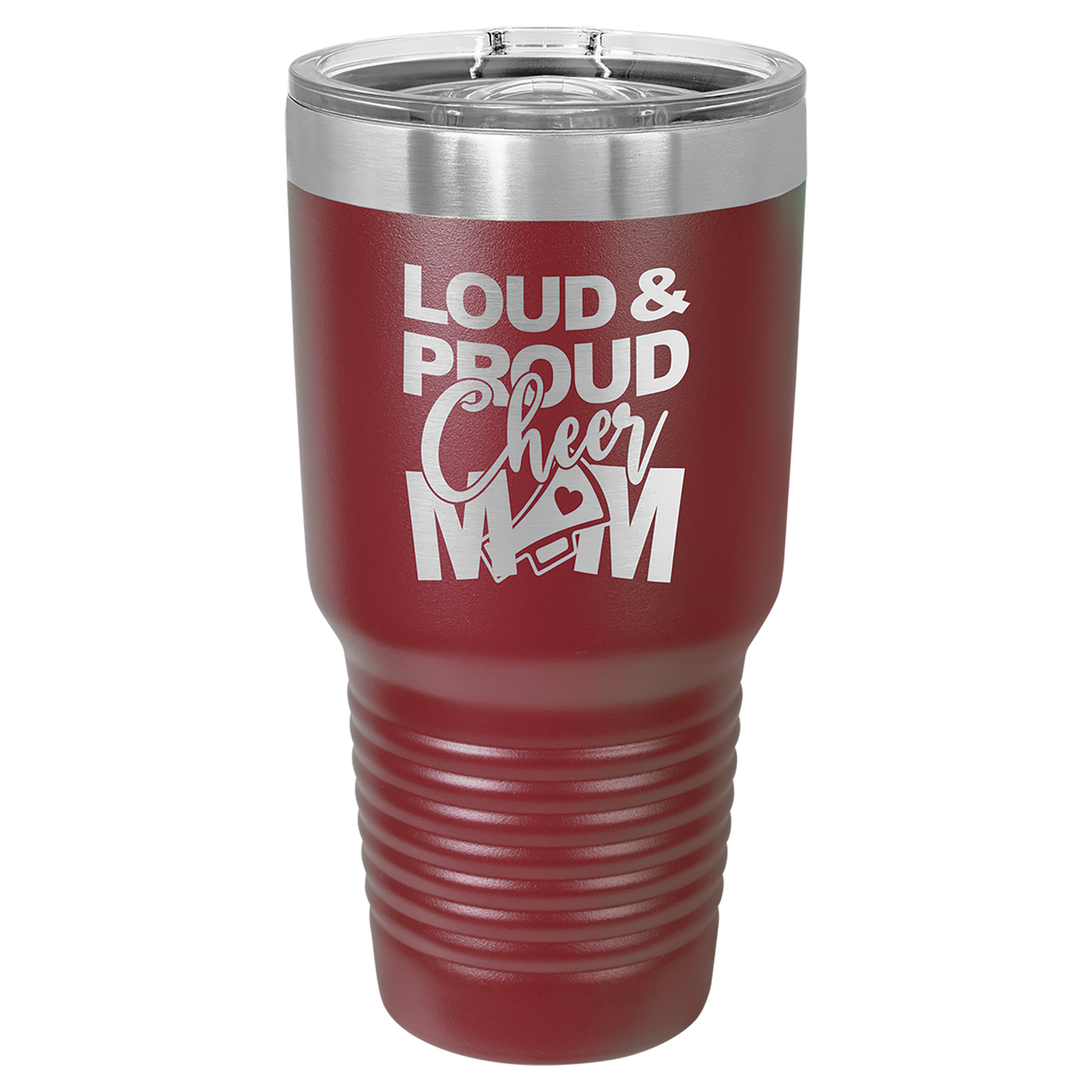 Maroon 30 oz Insulated Ringneck Tumbler with Slider Lid 