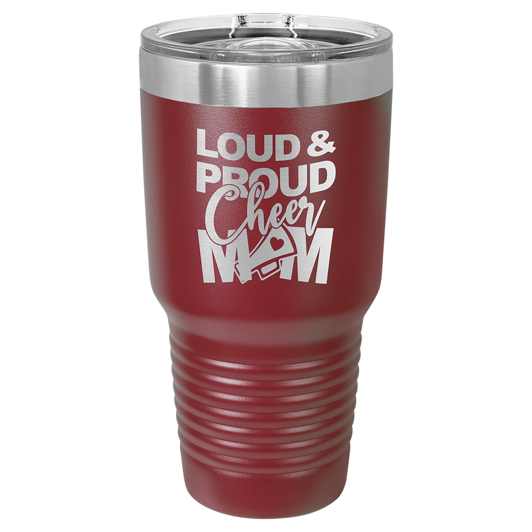 Maroon 30 oz Insulated Ringneck Tumbler with Slider Lid 