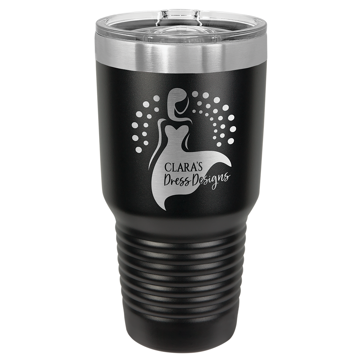 Black 30 oz Insulated Ringneck Tumbler with Slider Lid 