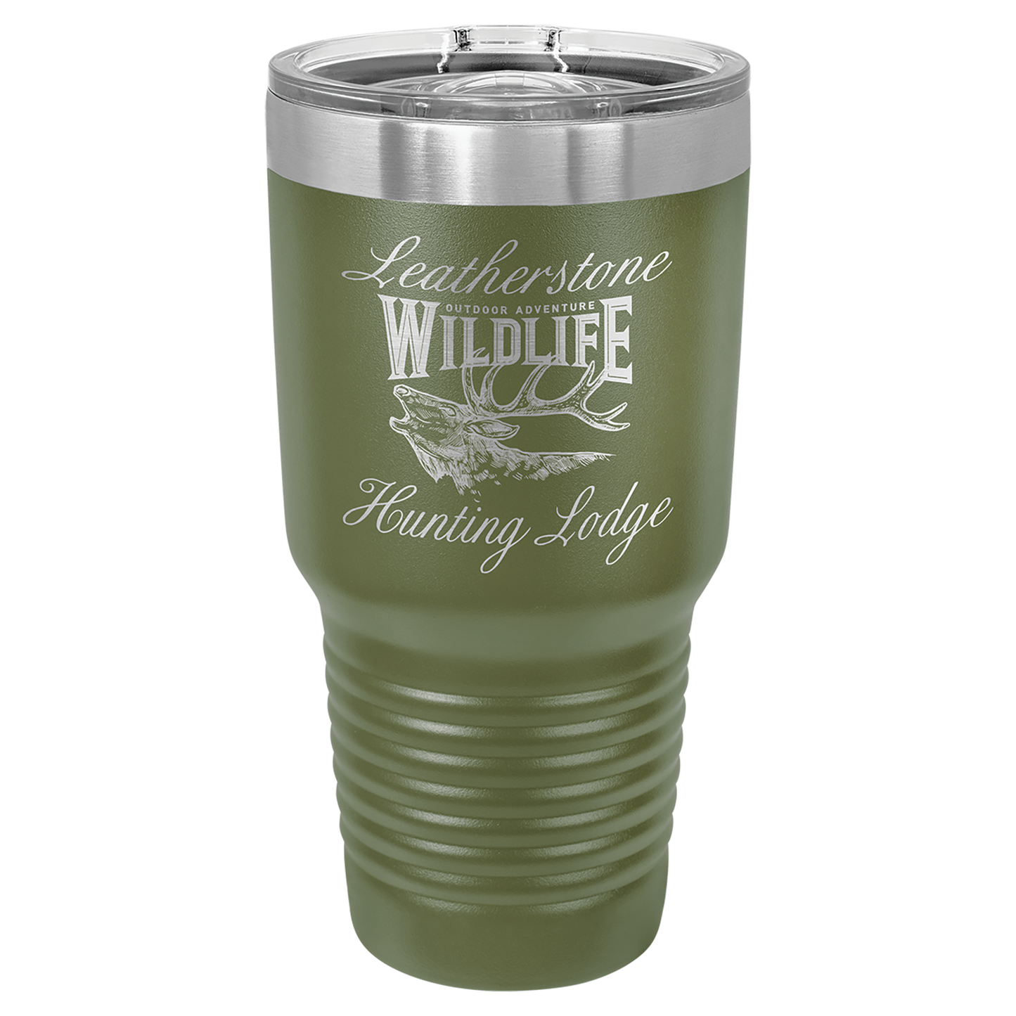 Olive Green 30 oz. Insulated Ringneck Tumbler with Slider Lid 