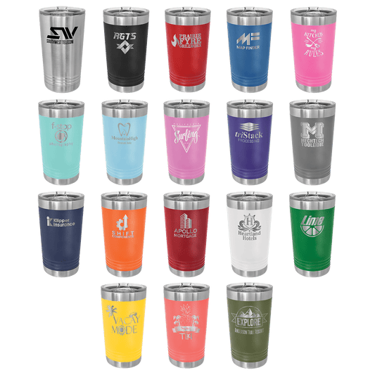 16 oz Vacuum Insulated Pint with Slider Lid - Personalized