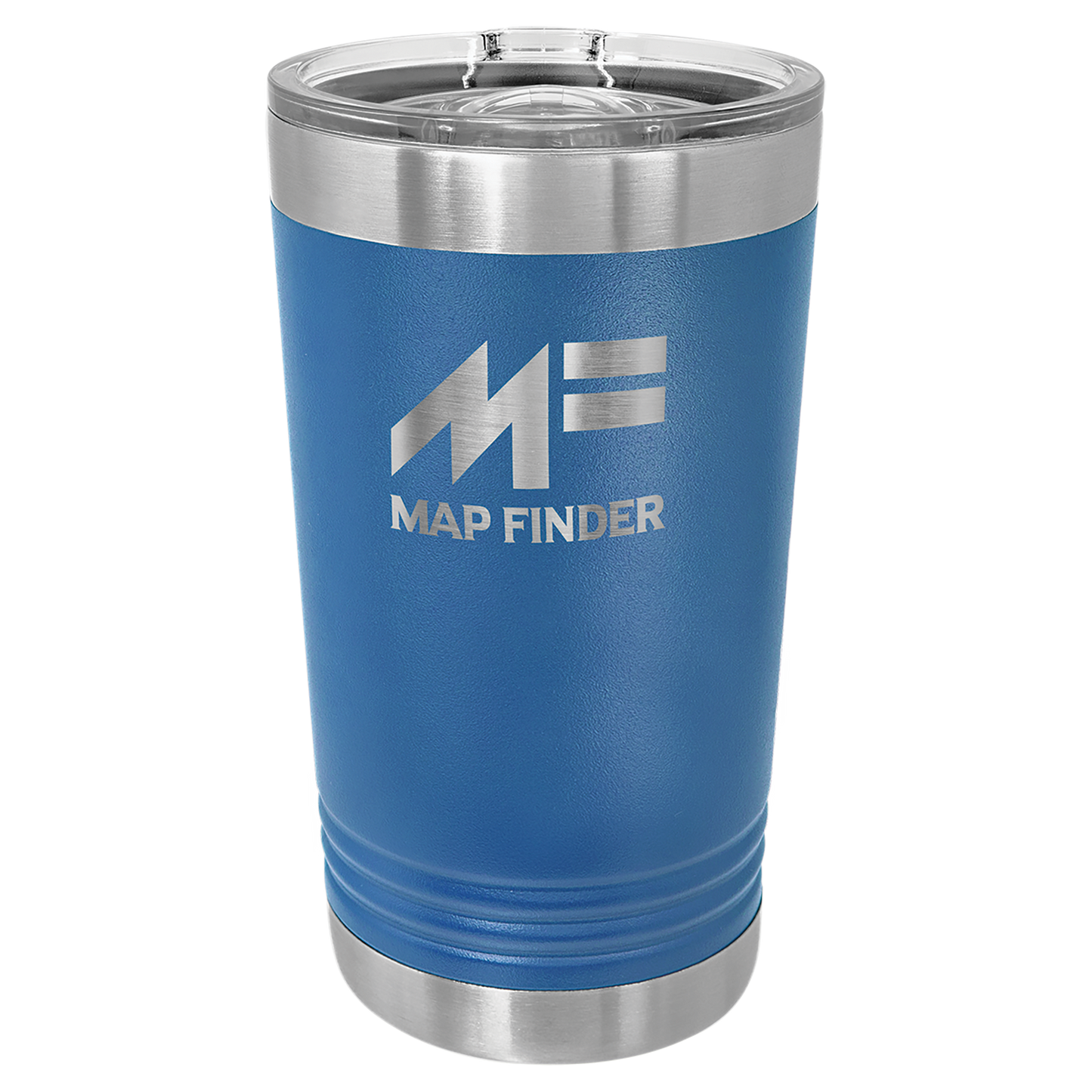 Royal Blue 16 oz Vacuum Insulated Pint with Slider Lid - Personalized