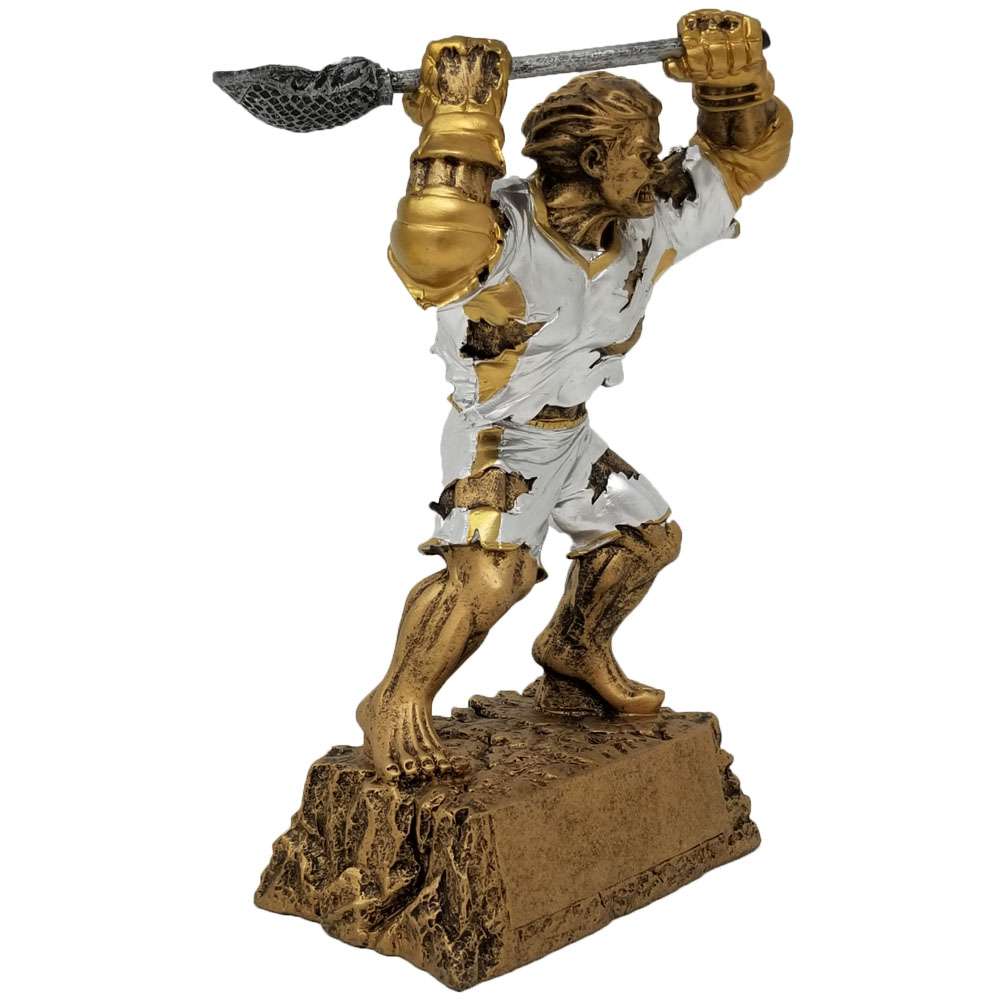 Lacrosse Monster Trophy | Engraved Lacrosse Award - 6.75 Inch Tall Decade Awards MR-765