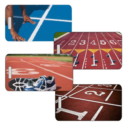 Personalized Track and Field Gifts and Gear – Custom Runner and Coach Accessories and Engraved Tags by Decade Awards