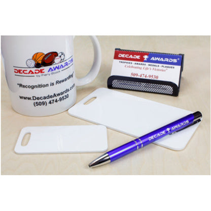 Poker Luggage Tag in 2 Sizes – Personalized Bag ID Tag for Poker Players, Blackjack Fans, and Travel Custom Design by Decade Awards