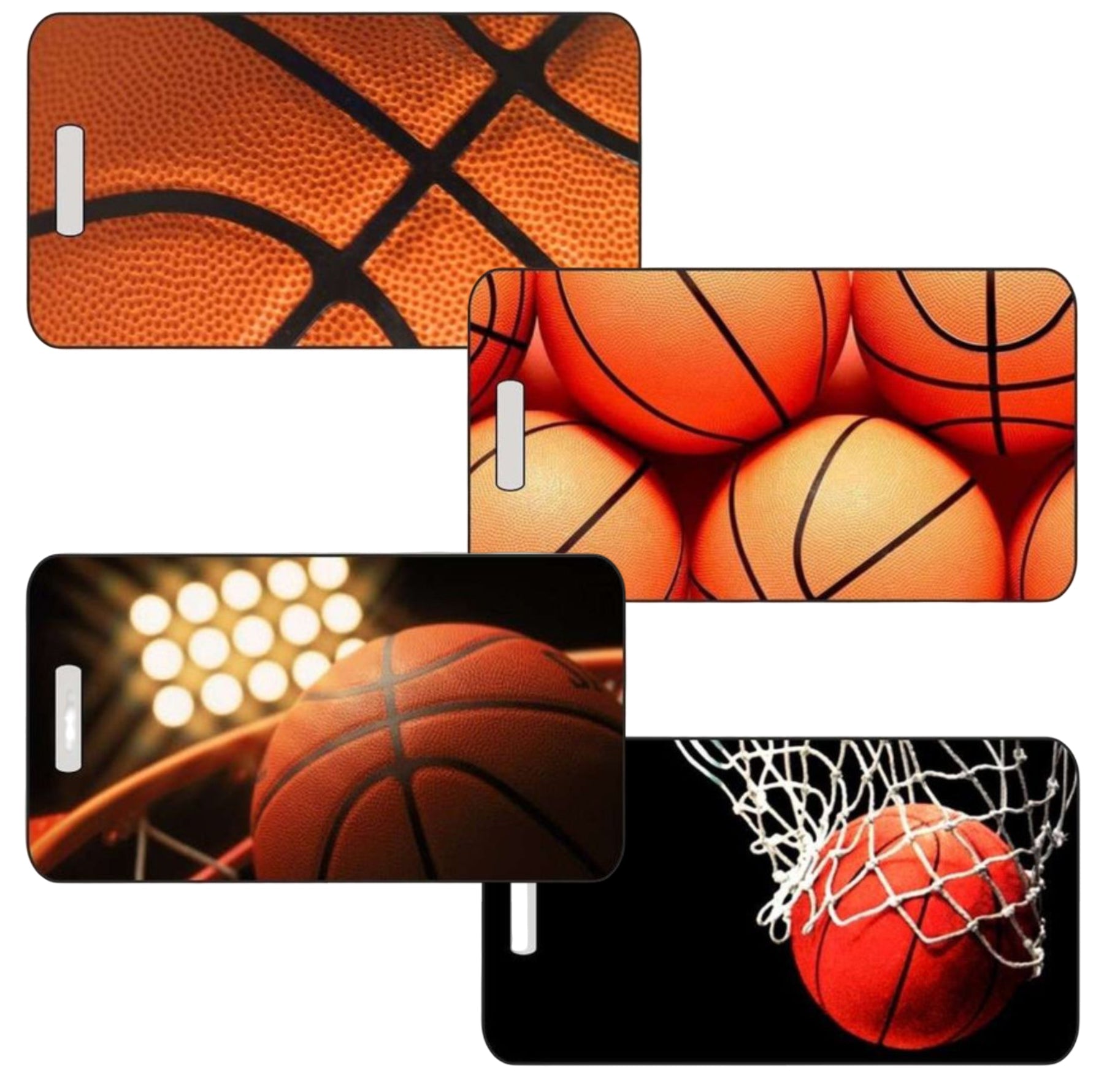 Basketball Luggage Tag | Personalized or Fill-in Basketball Bag Tag ...