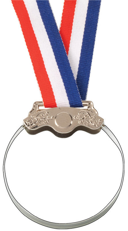Crystal Medal- Gold, Silver or Bronze | Engraved Crystal Medal - 2.75 Inch Wide