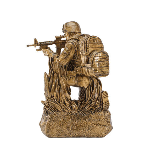 Military Rifleman Trophy  - 9.25" Tall