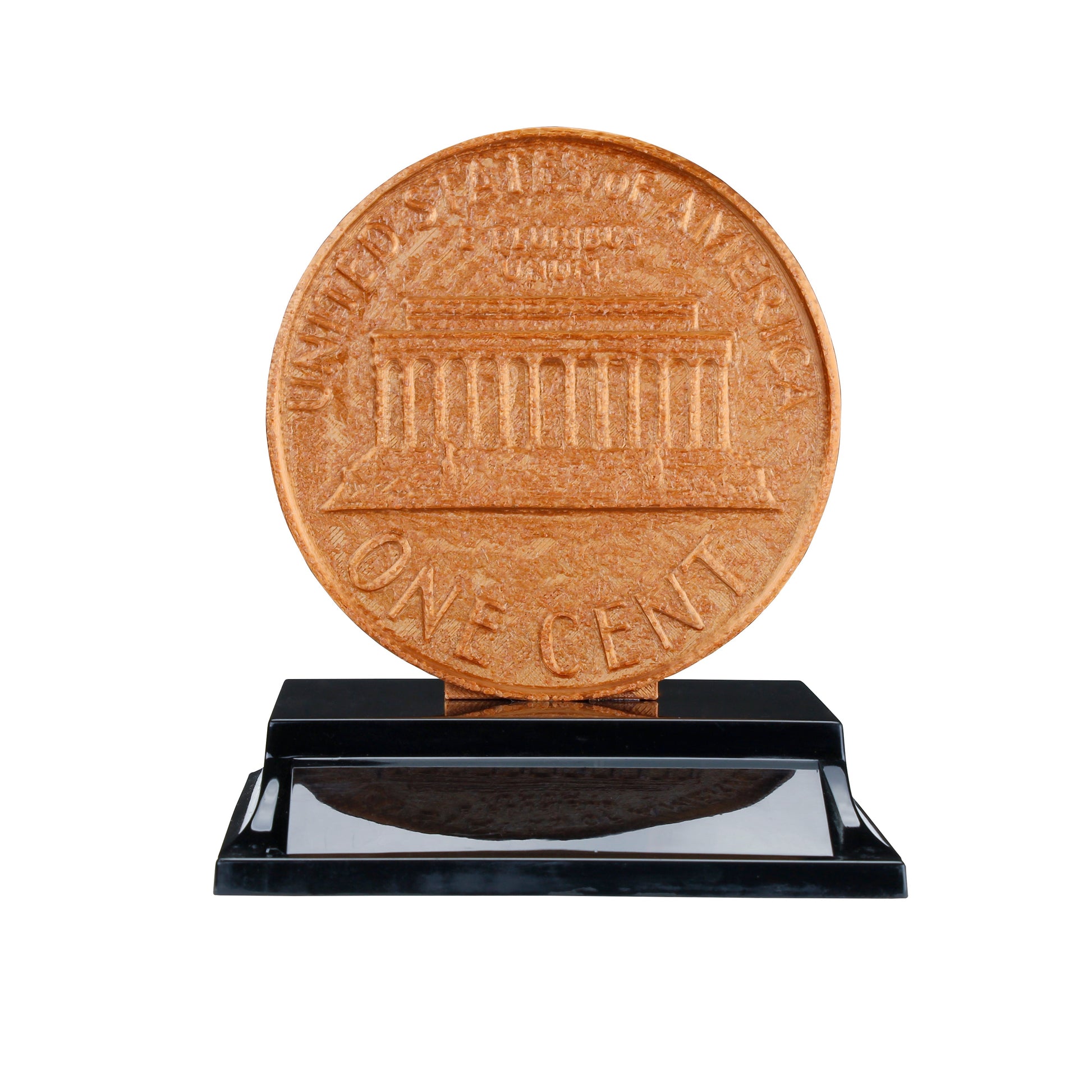 Novelty Penny Trophy One Cent Award with Free Custom Engraving – Decade Awards
