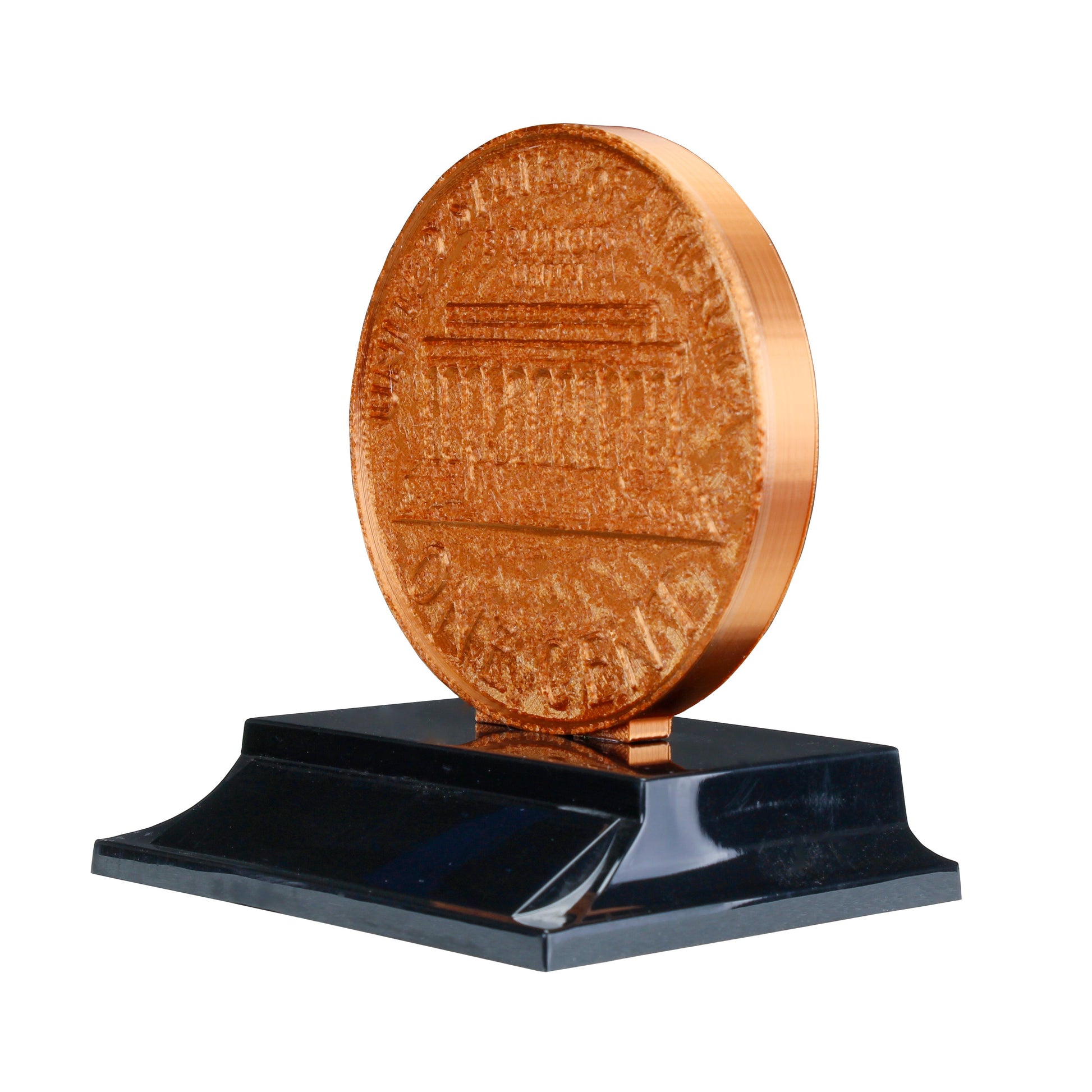 Novelty Penny Trophy One Cent Award with Free Custom Engraving – Decade Awards