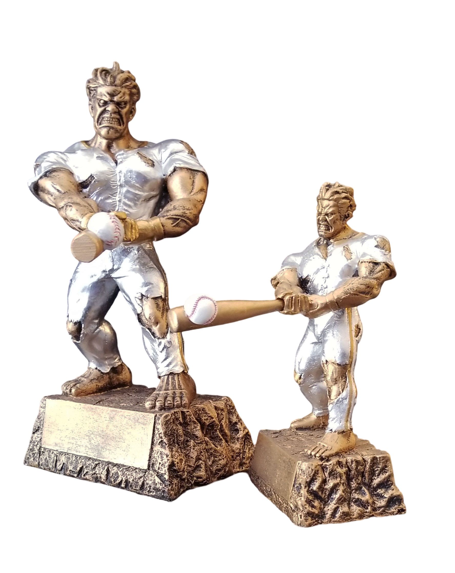 Baseball Monster Trophy | Engraved Baseball Beast Award - 6.75 Inch Tall Decade Awards
- 2 sizes